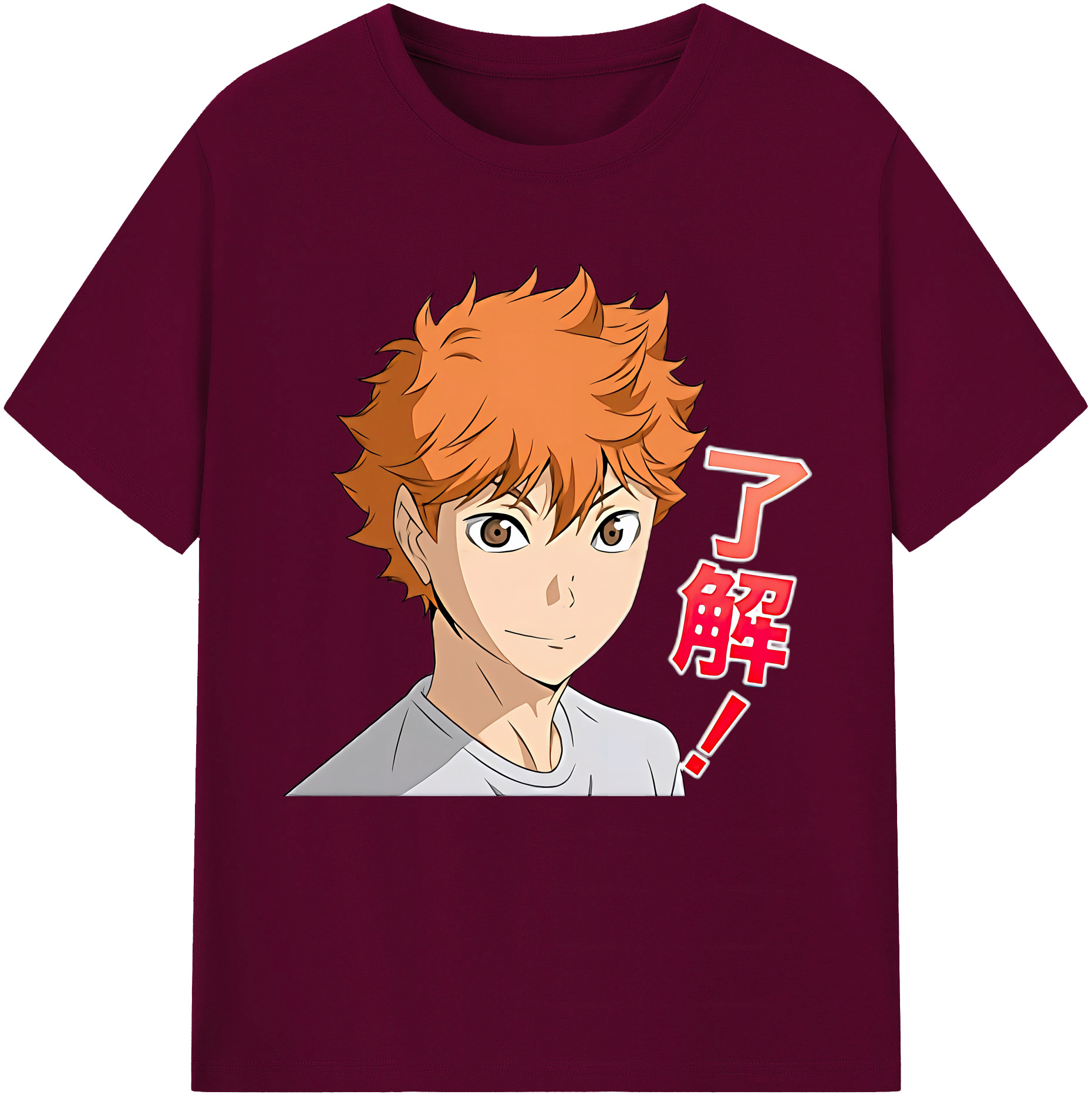 （画像用） ハイキュー!! Haikyu!! レディースカジュアルプリントTシャツ（綿100％）